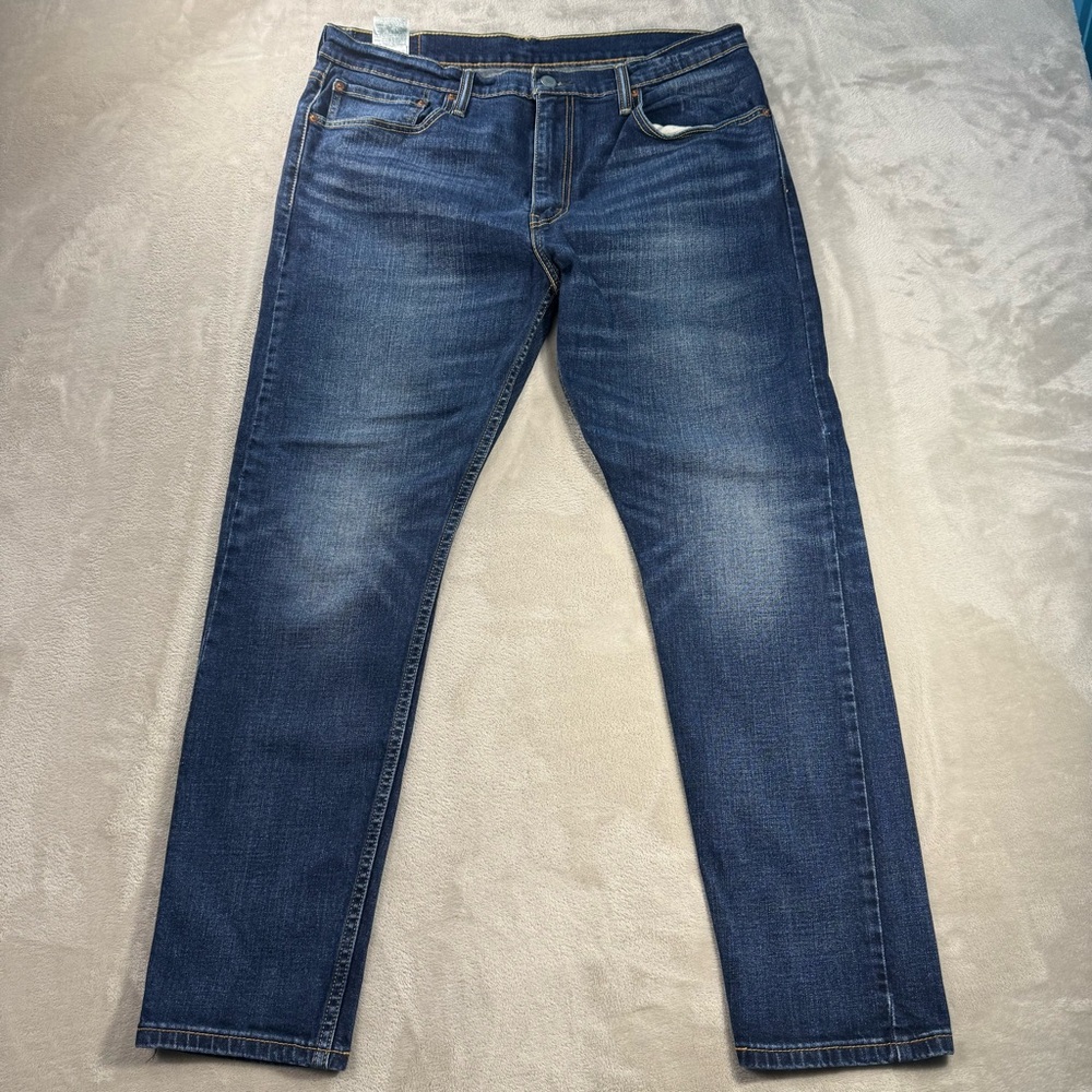 Levi's 512 Slim Tapered Fit Jeans Men's Sz 36x30 Dark Blue Wash